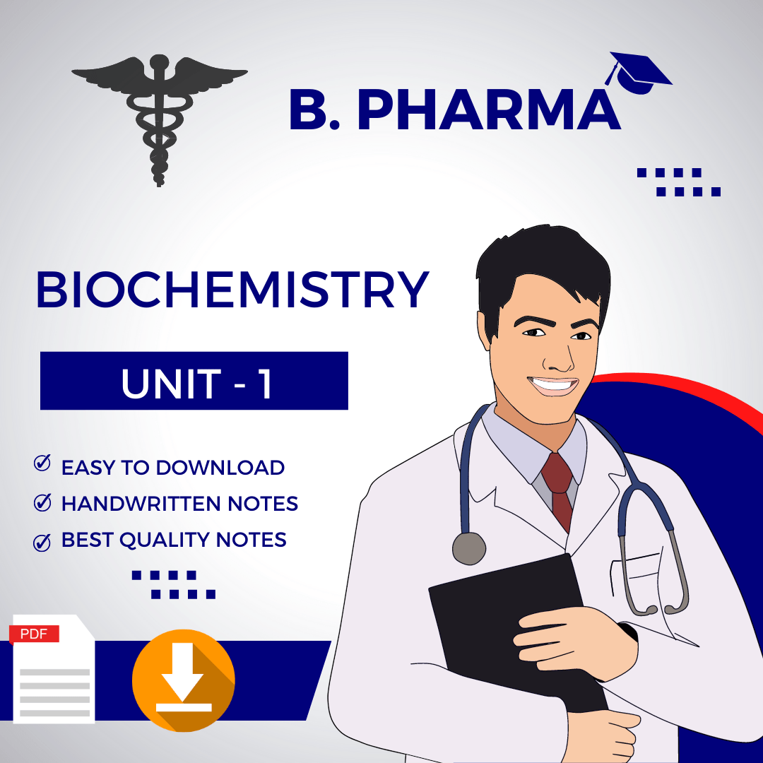 B. Pharma Biochemistry (unit-1) Free PDF Download - Techoedu